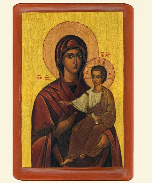 Богородицi Одигiтрiя iконописця Ювеналiя Мокрицького