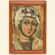 Фрагмент ікони Богородиці з Потелич, (XVІІ ст.)